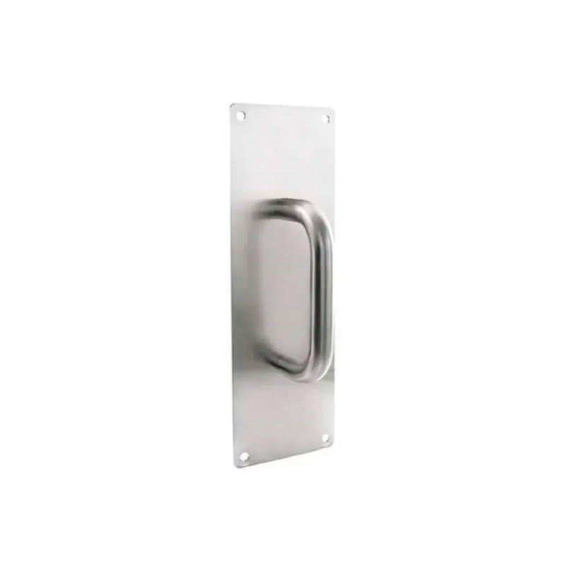 Placa De Empuje Para Puertas Acero Inoxidable Dexter Color Inox